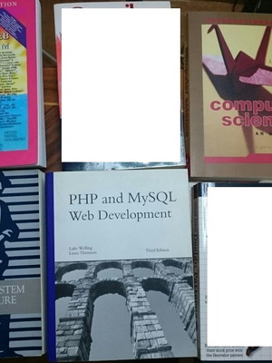 Computer science books used, pack of 4