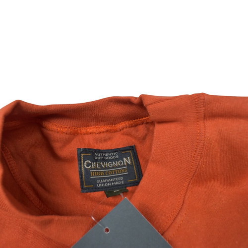 Chevignon Vintage Orange Sweatshirt used, size L-XL