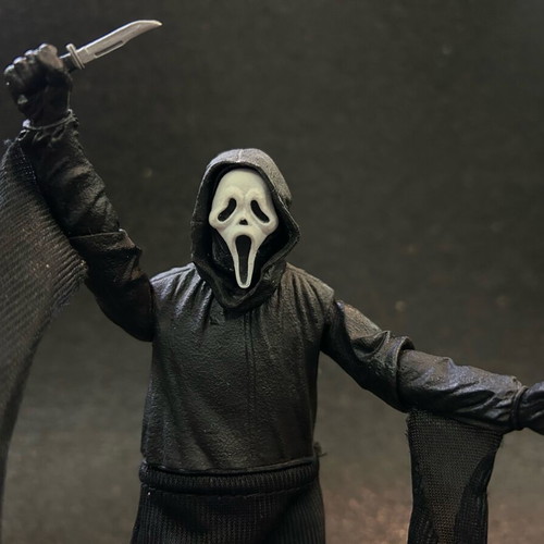 Ghost Face Classic Mask 7” Scream 4 Neca Action Figure like new