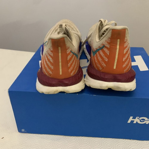 Hoka Mach 5 running shoes used, size 47 1/3, white