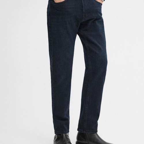 Τζιν slim fit σκούρο μπλε καινούργιο, μέγεθος 42