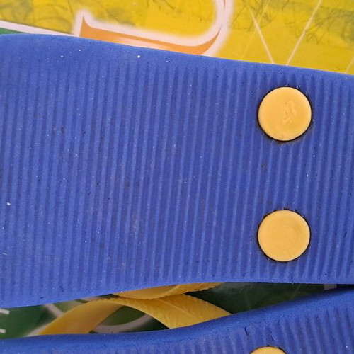Children's sandals used, blue, 16 cm