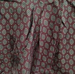 Episode midi skirt 100% silk size M purple asymmetric