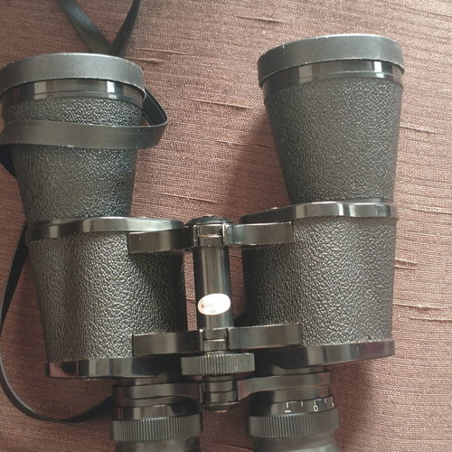 Vintage Starlux 7x50 Field 7.1 Binoculars used, made in Japan