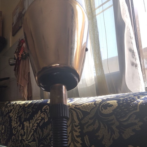 Vintage Space Age Table Lamp used, 68cm, retro design