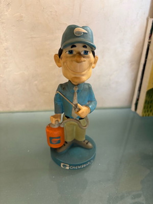 Collectible figure like new with moving head