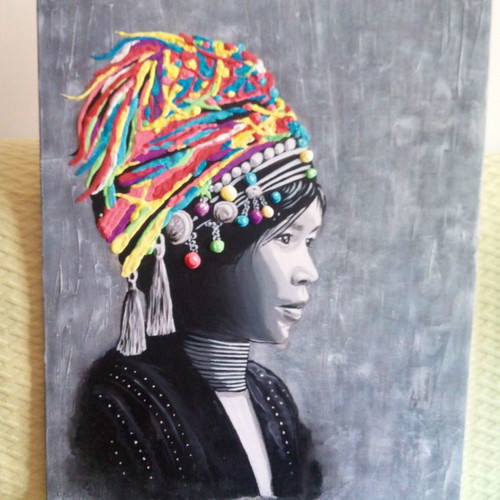 Painting used, graffiti study by artist Seaty titled "Kengtung"