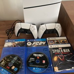 PlayStation 5 console new with box and two controllers