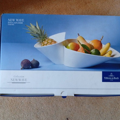 Villeroy & Boch NewWave Eye-Catcher Porcelain Bowl new in box