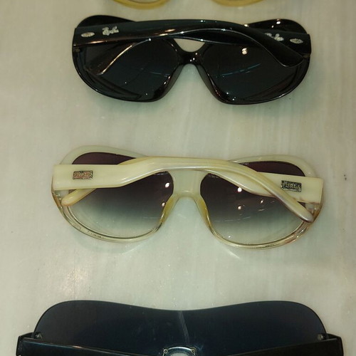 Ray Ban mask-style sunglasses used, pack of 6, multicolor