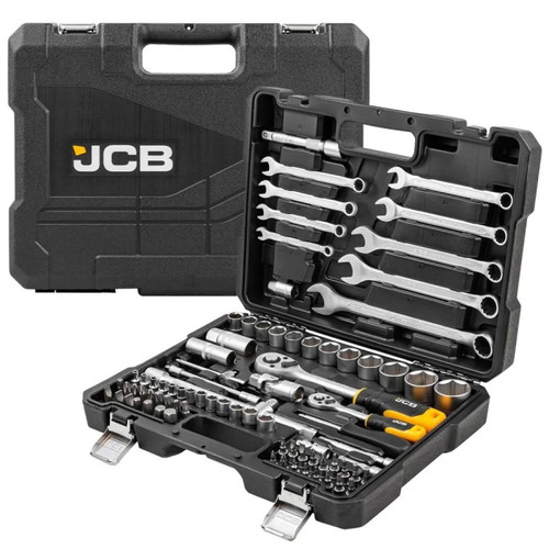 JCB 82-Piece Socket Set New