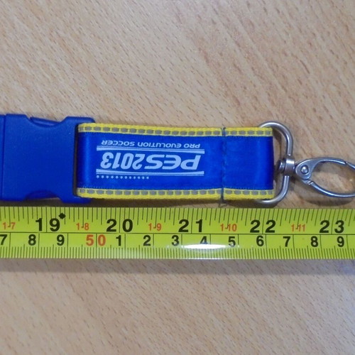 Pro Evolution Soccer 2013 promotional lanyard - keychain new