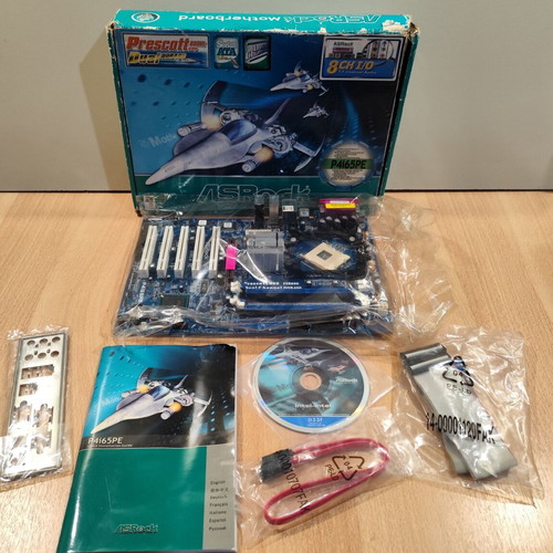 ASRock P4i65PE motherboard like new with box