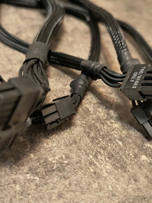 Power Supply Cable Connectors употребявани, комплект 13 броя за Corsair