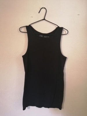 Sleeveless T-Shirt used, black, size L