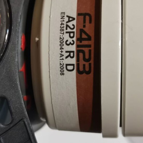 JSP Half Face Mask with Replaceable Force 8 Filters like new