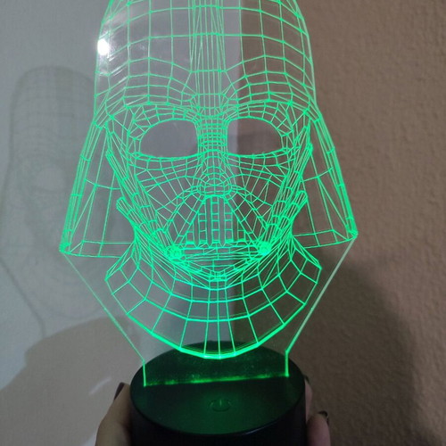 Darth Vader table lamp custom made like new