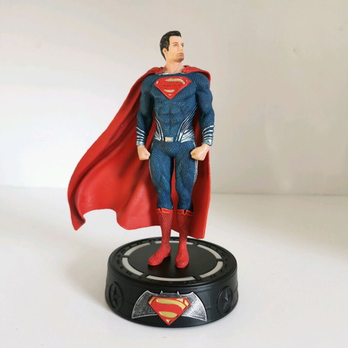 LED Superman 20cm statue figure new