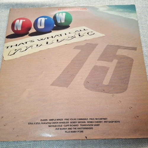 Now That's What I Call Music 15 2XLP used, electronic genre