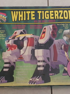 Power Rangers Tigerzord boxed and complete, used