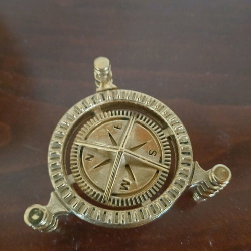 Ship Bookmark and Presse-Papier Compass from Benaki Museum new