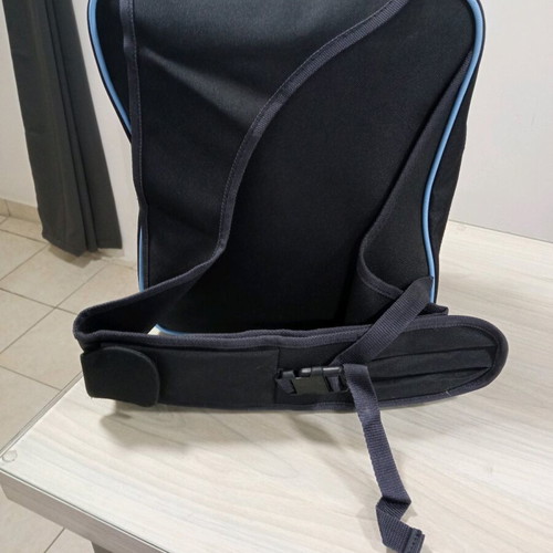 Crossbody bag new blue durable material for cyclists