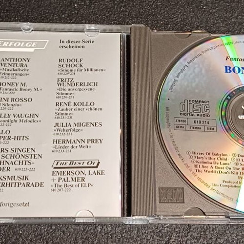 Boney M. Fantastic CD compilation used, pop disco