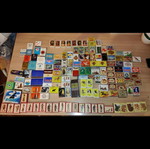 Matchboxes used, old, empty collection