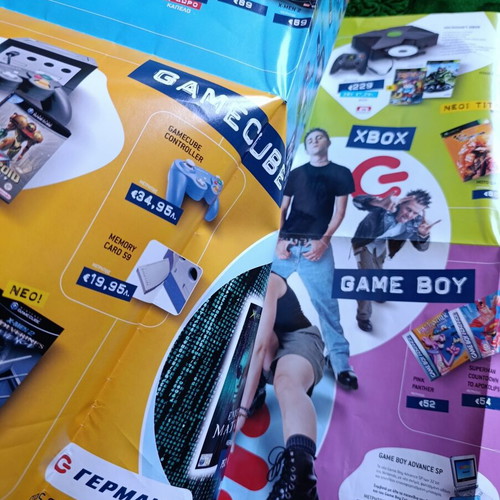 Vintage Germanos promotional brochure early 2000s