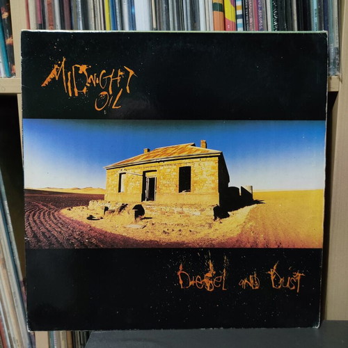 Midnight Oil Diesel and Dust vinyl record, rock