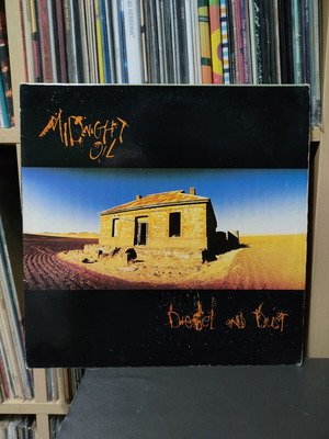 Midnight Oil Diesel and Dust vinyl record, rock