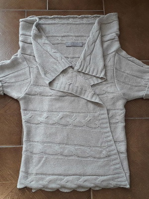 Zara knitted cardigan beige used, size M