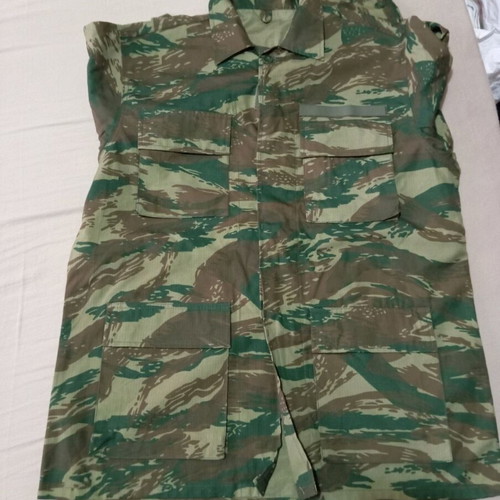 Greek Army Camouflage Uniform ES New Size XL