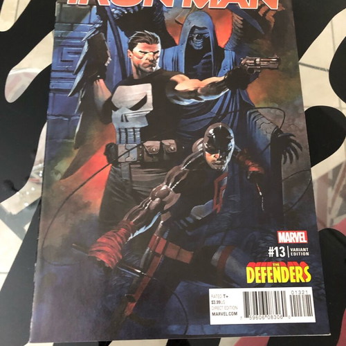 Invincible Iron Man 13 Defenders Punisher Daredevil Variant Marvel Comics new
