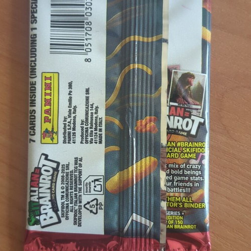 Panini Italian Brainrot trading card pack new