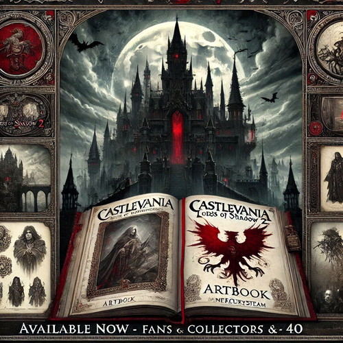 Castlevania: Lords of Shadow 2 Artbook like new