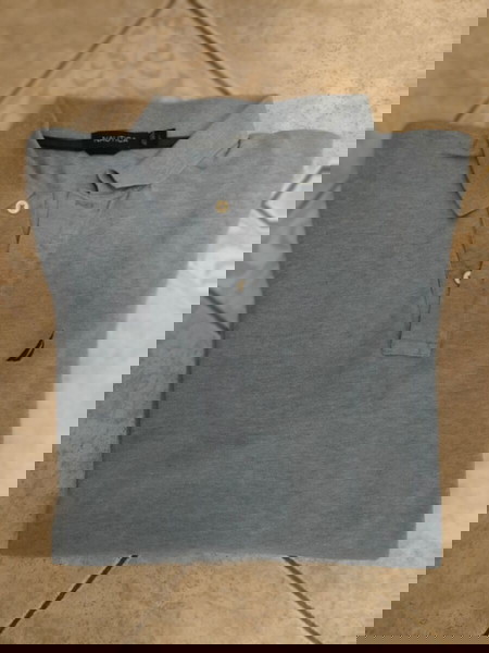 Nautica πικέ μπλούζα L