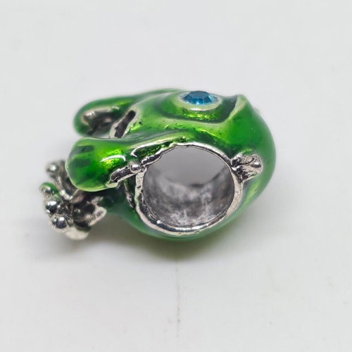 Monsters Inc Mike Wazowski Silver Charm 925 like new