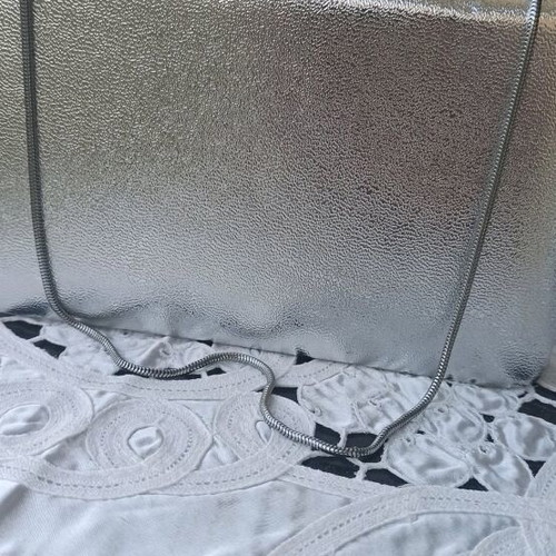 Vintage handbag with chain silver used from 1975