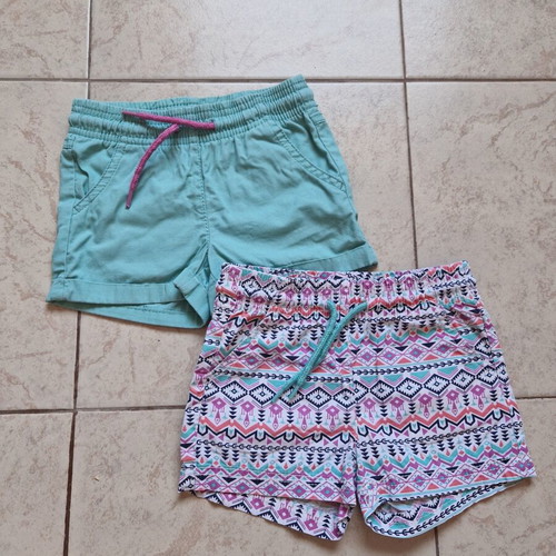 Lupilu shorts like new, size 86/92 cm, colorful turquoise