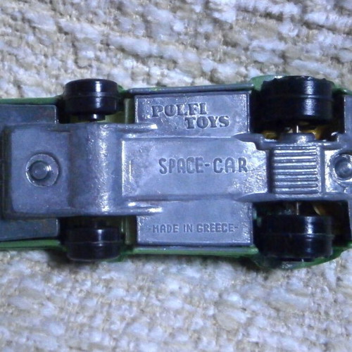 Pilaz Cars Space Car diecast toy, Polfi Toys Greece, vintage