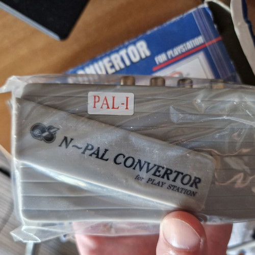 N-PAL Convertor for Playstation 1 like new NTSC to PAL