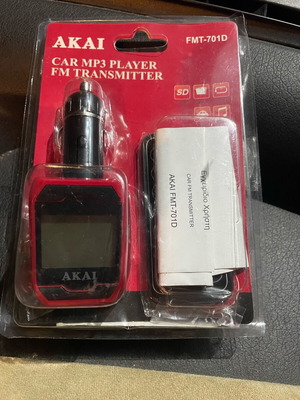 Akai Car FM Transmitter FMT-701D καινούργιο