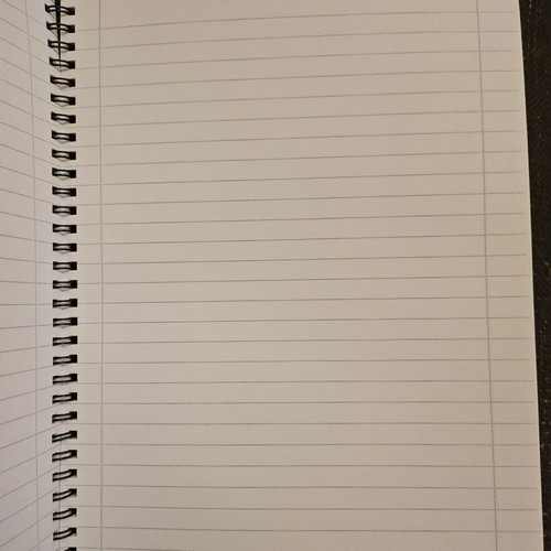 Notebook new A4 with 2 subjects