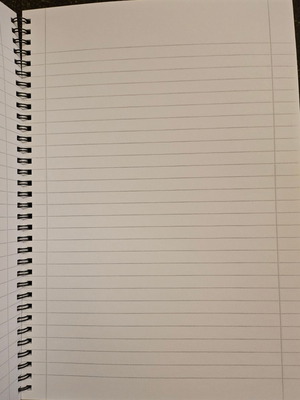 Notebook new A4 with 2 subjects