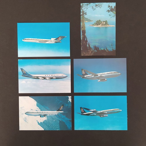 Magazine "Your Air Companion" Olympic Airways 1979 like new