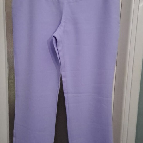 Handmade lilac pants like new, satin texture, sizes M and L