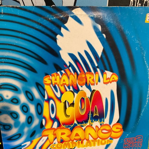 Goa trance vinyl records used, 2 LP collection
