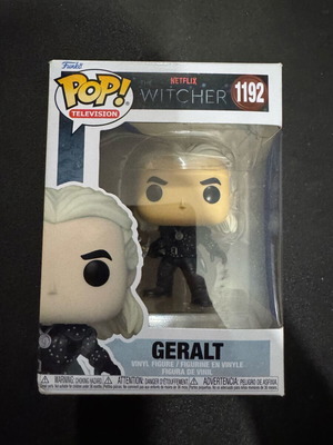 Funko Pop Witcher Geralt vinyl figure used