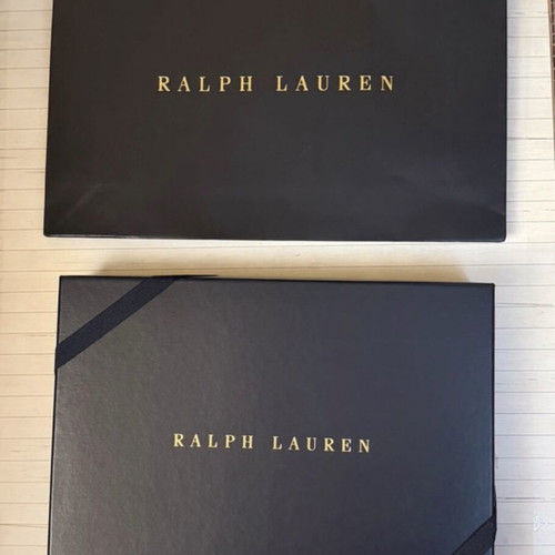 Ralph Lauren box and bag new